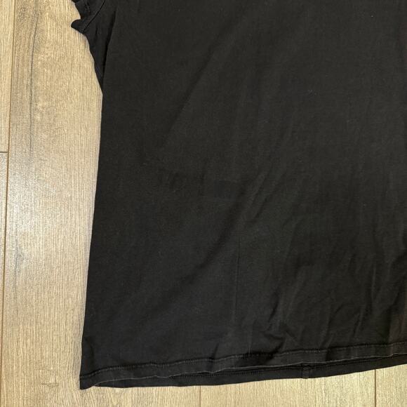 Madewell Essential Slim Tee Womens M Black Lightweight Cotton Crewneck Pullover - Picture 6 of 9